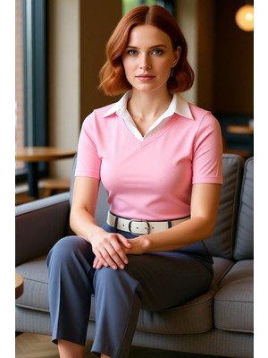 PayBuy Kadın Kısa Kollu Fitted Örme Bluz Günlük Stil Kullanım Için Özenle Seçilmiş Şık Görünüm