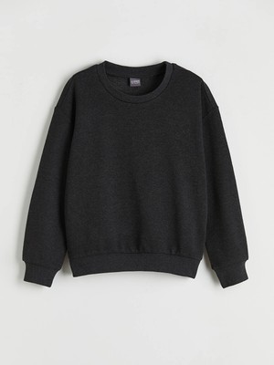 Lc Waikiki Yeni Sezon Bisiklet Yaka Uzun Kollu Kız Çocuk Sweatshirt