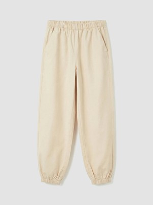Lc Waikiki Yeni Sezon Beli Lastikli Kız Çocuk Jogger Pantolon