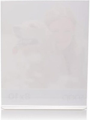 Peri Store Snap 5 x 7 Akrilik Açık Bile Ayakta Çerçeve (Set 12), Plastik Akrilik, Şeffaf, 8 x 10 Inches