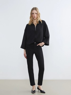 Lc Waikiki Yeni Sezon Slim Mom Kadın Jean Pantolon
