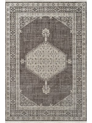Royal Halı Lidya LW10A Sıcak Renk Geçişli Etnik Desenli Yumuşak Dokulu Makine Halısı Kaydırmaz Özel Taban Kaliteli Yeni Ürün