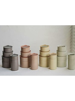 One Seramik Saklama Kabı Gri 200ML D-NEONE020-07