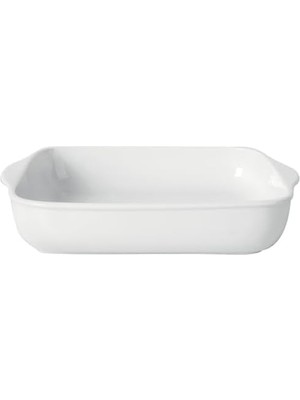 Peri Store Beyaz Fırın Kabı 31CM