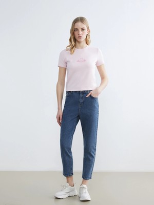 Lc Waikiki Yeni Sezon Beli Lastikli Slim Fit Kadın Jean Pantolon