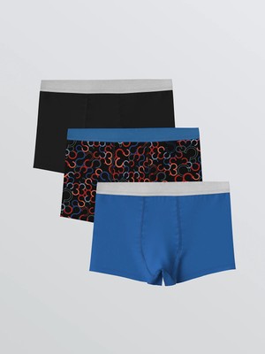 Lc Waikiki Yeni Sezon Baskılı Erkek Çocuk Boxer 3'lü