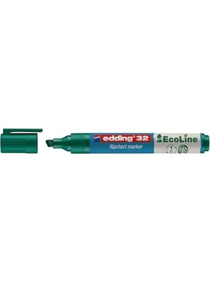 Peri Store Flipchartmarker 32 Ecoline, Yeniden Doldurulabilir, 1 – 5 Mm, Yeşil