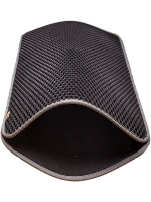Belirtilmemiş Kum Toplayıcı Fonksiyonel Paspası Altıgen 50-75 cm Gri