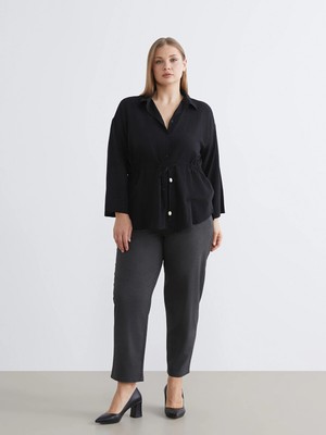Lc Waikiki Yeni Sezon Büyük Beden Regular Fit Kadın Pantolon