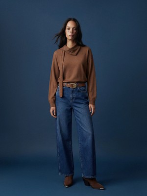 Lc Waikiki Yeni Sezon Baggy Fit Kadın Jean Pantolon