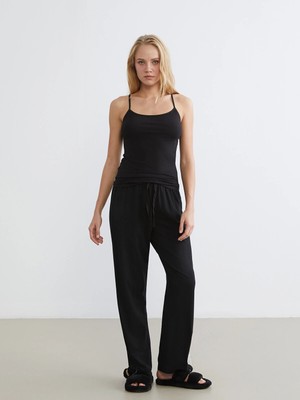 Lc Waikiki Yeni Sezon Beli Lastikli Kadın Pijama Alt