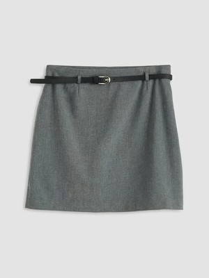 Lc Waikiki Yeni Sezon Beli Kemerli Mini Etek