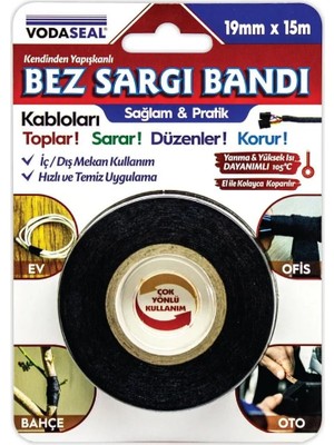Belirtilmemiş Bez Sargı Bandı 19 mm 15 Metre