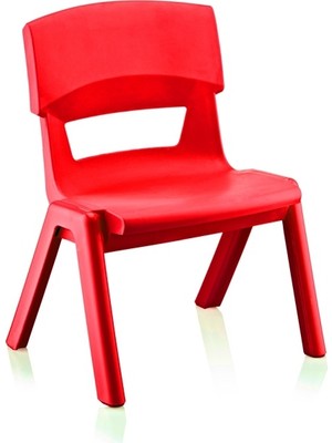 Kırmızı Elite Home Jumbo Çocuk Sandalyesi Modern Tasarım ve Rahat Oturum Sunar