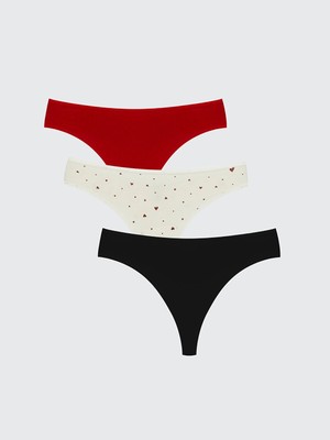 Lc Waikiki Yeni Sezon Baskılı Tanga Külot 3'lü