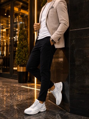 Marcomen Ortopedik Şık Erkek Spor Ayakkabı