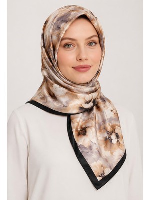 Miray Nevada Büyük Boy Organik Pamuk Eşarp - 120 x 120 - 06579-06