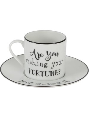 Zg Store Be Happy Kahve Fincan Takımı 4 Parça