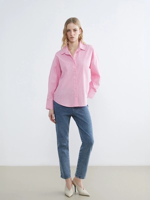 Lc Waikiki Yeni Sezon Beli Lastikli Slim Mom Kadın Jean Pantolon