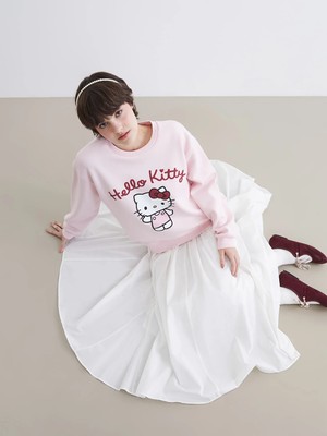 Lc Waikiki Yeni Sezon Hello Kitty Baskılı Kadın Kalın Sweatshirt