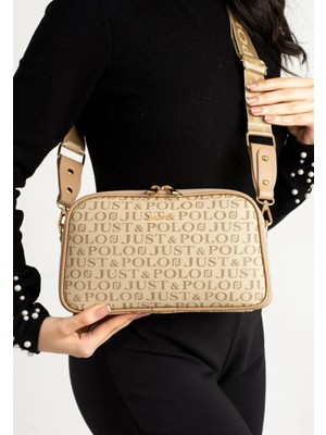 Just Polo Kadın Yeni Sezon Baskılı Omuz Çantası 232053MH