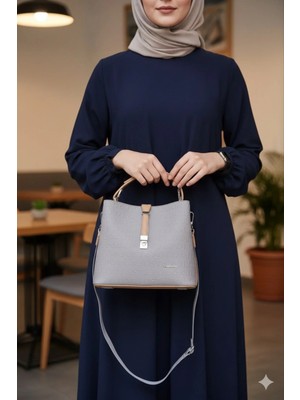Just Polo Kadın Orijinal Ayarlanabilir Uzun Askılı Orta Boy El ve Omuz Çantası Shopper
