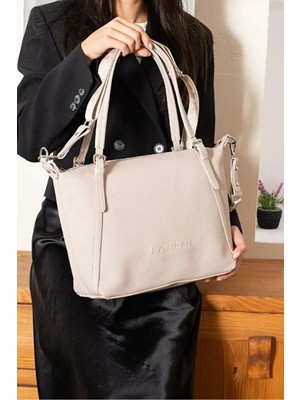 Just Polo Kadın Büyük Valiz Boy Ayarlanabilir Askılı Lüks El & Omuz Çantası Shoulder Bag