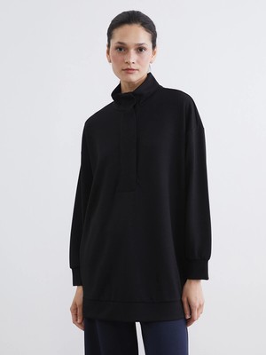 Lc Waikiki Yeni Sezon Soft Touch Oversize Kadın Sweatshirt Tunik