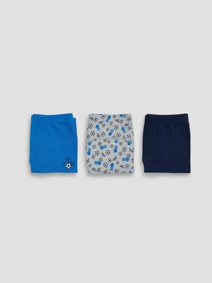 Lc Waikiki Yeni Sezon Baskılı Erkek Çocuk 3'lü Boxer
