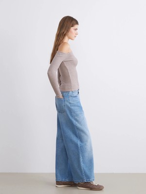 Lc Waikiki Yeni Sezon Baggy Fit Kadın Jean Pantolon