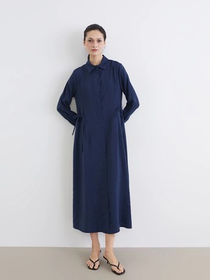 Lc Waikiki Yeni Sezon Beli Bağlamalı Modal Karışımlı Gömlek Elbise