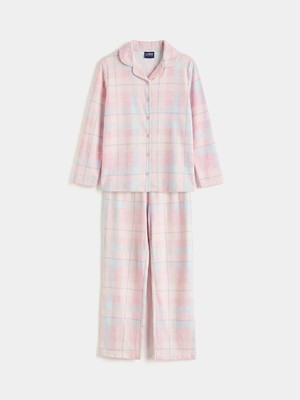 Lc Waikiki Yeni Sezon Gömlek Yaka Ekose Kız Çocuk Pijama Takım