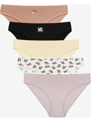 Lc Waikiki Yeni Sezon Desenli Bikini Külot 5'li