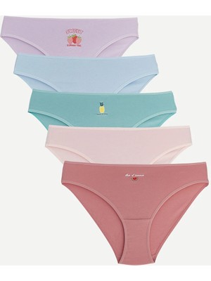 Lc Waikiki Yeni Sezon Baskılı Bikini Külot 5'li