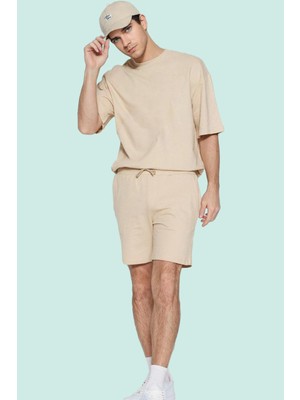 PayBuy Erkek Moda Pamuklu Dokulu Jogger Şort Rahat Günlük Yaz Stilleri Hafta Sonu Stilin Buluştuğu Yer