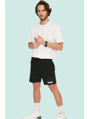 PayBuy Erkek Moda Şort Renk Normal Bel Straight Kalıp Baskılı Casual Günlük Yazlık Şort