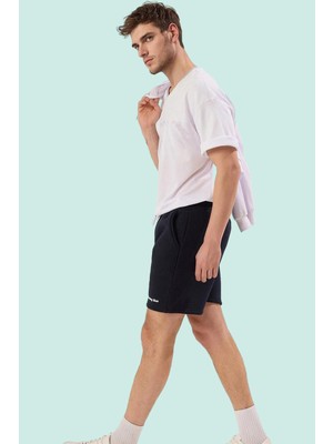 PayBuy Erkek Moda Kısa Şort Normal Bel Straight Siluet Rahat Spor Aktiviteler Yazlık Şort