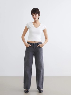 Lc Waikiki Yeni Sezon Wideleg Kadın Jean Pantolon