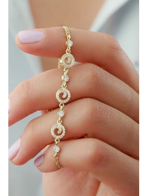EDSA Silver 925 Ayar Gümüş Trend Bileklik