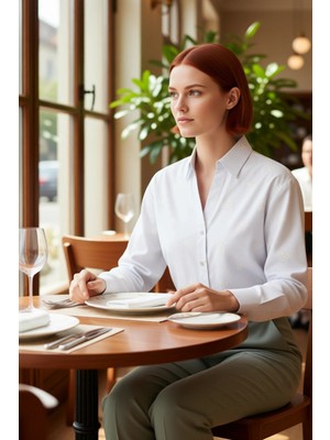 PayBuy Kadın Çizgili Çiçek Desenli Oversize Dokuma Gömlek Gün Boyu Konfor ve Şıklık Sağlar Modern