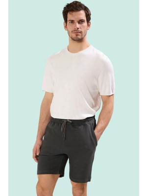 PayBuy Erkek Moda Pamuklu Dokulu Jogger Şort Rahat Günlük Yaz Stilleri Hafta Sonu Stilin Buluştuğu Yer