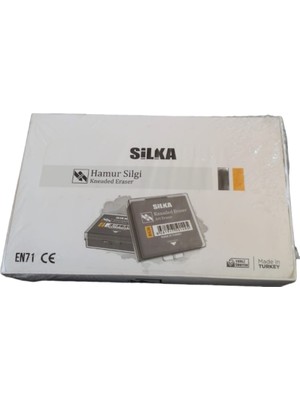 Silka Hamur Silgi Seti - Kneaded Eraser Art Eraser - Profesyonel Sanatçı Silgisi