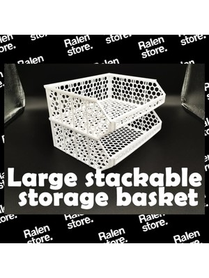 Ralen 3D Baskı Masaüstü Düzenleyici Organizer Sepeti (Tekli) – Çok Amaçlı Modüler Saklama Kutusu – Ofis, Ev, Atölye ve Hobi Malzemeleri Düzenleyici