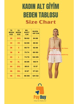 PayBuy Kadın Moda Şort Etek Dokuma Finike Kısa Boy Günlük Kombinler Hafta Sonu Yazlık Şort