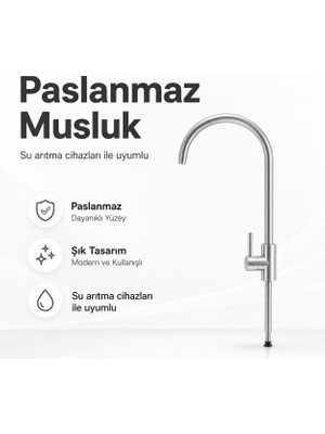 Karahanbey Paslanmaz Su Arıtma Cihazı Musluğu 608506106