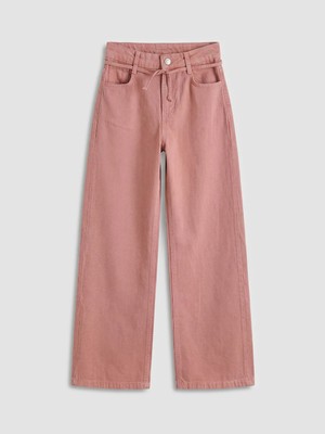 Lc Waikiki Yeni Sezon Wideleg Kız Çocuk Gabardin Pantolon