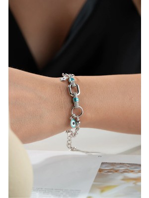 EDSA Silver 925 Ayar Gümüş Charm Bileklik