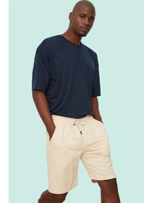 PayBuy Erkek Moda Kısa Boy Relaxed Şort Düz Desen Rahat Günlük Kullanım Hafta Sonu Yazlık Şort