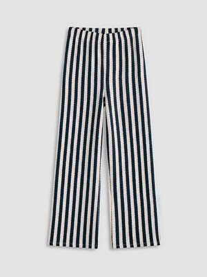 Lc Waikiki Yeni Sezon Beli Lastikli Geniş Paça Kız Çocuk Pantolon