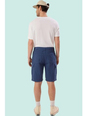 PayBuy Erkek Moda Denim Kısa Şort Geniş Paça Relaxed Kalıp Pamuklu Günlük Kombinler Yazlık Şort